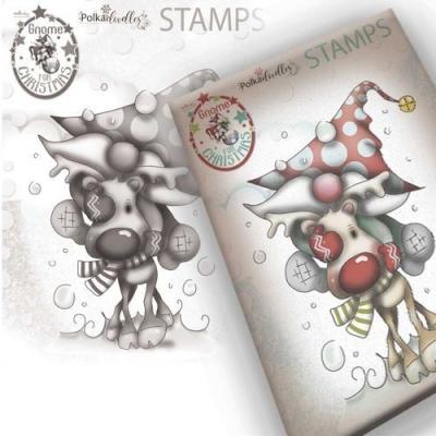 Polkadoodles Clear Stamp - Gnome Let's Go